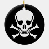 Schuif- en kruisbeenderen keramisch ornament (Achterkant)