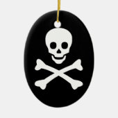 Schuif- en kruisbeenderen keramisch ornament (Voorkant)