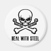 Schuif- en kruisbeenderen magneet (Voorkant)