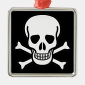 Schuif- en kruisbeenderen metalen ornament (Voorkant)