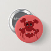 Schuif- en kruisbeenderen ronde button 5,7 cm (Voorkant /achterkant)