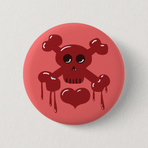 Schuif- en kruisbeenderen ronde button 5,7 cm