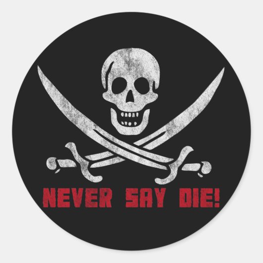 Schuif- en kruisbeenderen ronde sticker (Voorkant)