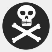 Schuif- en kruisbeenderen ronde sticker (Voorkant)