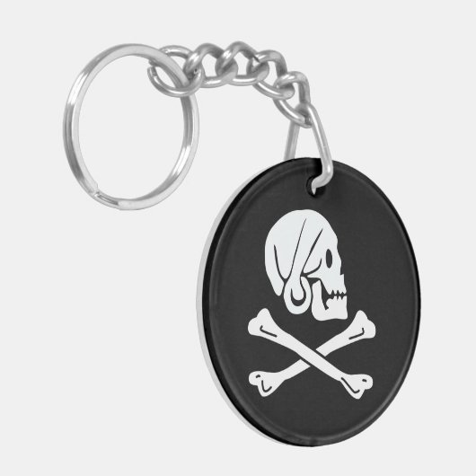 Schuif- en kruisbeenderen sleutelhanger (Voorkant Links)