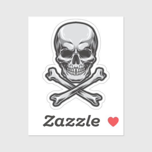 Schuif- en kruisbeenderen sticker (Vel)