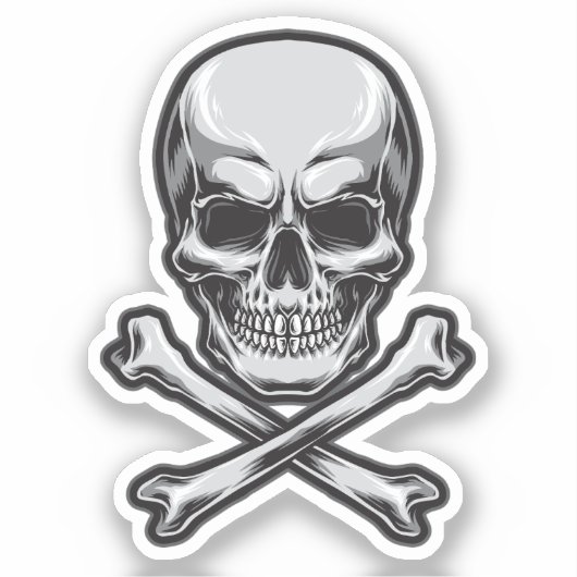 Schuif- en kruisbeenderen sticker (Voorkant)