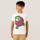 Schuif- en kruisbeenderen t-shirt (Voorkant volledig)