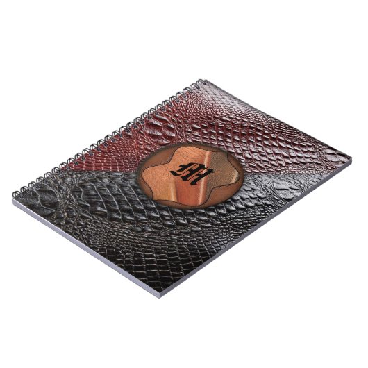 Schuif- en monogramelementen notitieboek (Linkerzijde)