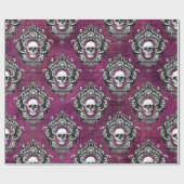 Schuif en Paarse Gothic Cadeaupapier (Vlak)