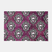 Schuif en Paarse Gothic Deurmat (Voorkant)