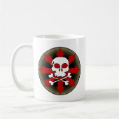 Schuif en pijlen koffiemok (Links)