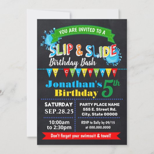 Schuif- en schuifbassetpartij kaart (Voorkant)