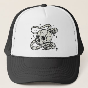 Schuif en slang trucker pet