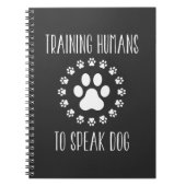 Schuif- en trainingspagina voor de Canine School D Notitieboek (Voorkant)