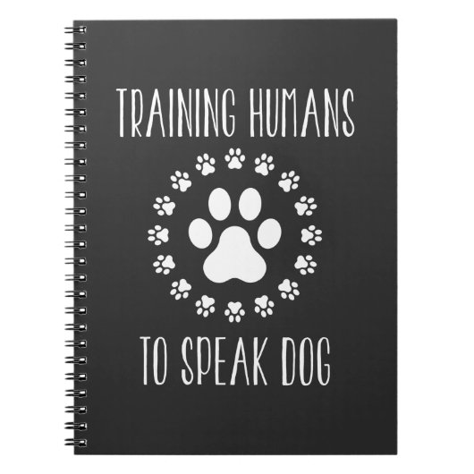 Schuif- en trainingspagina voor de Canine School D Notitieboek (Voorkant)