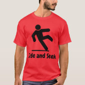 Schuif en zoek T-shirt rood (Voorkant)