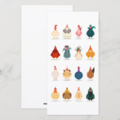 Schuif Feestdagenkaart (Voorkant / Achterkant)