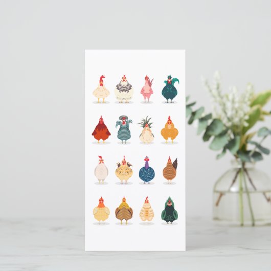  Schuif Feestdagenkaart (Staand voorkant)