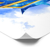 Schuif- funny Libra Zodiac Lover Gift Poster (Hoek)