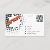 Schuif Grey House & Garden Cleaning Visitekaartje (Voorkant)