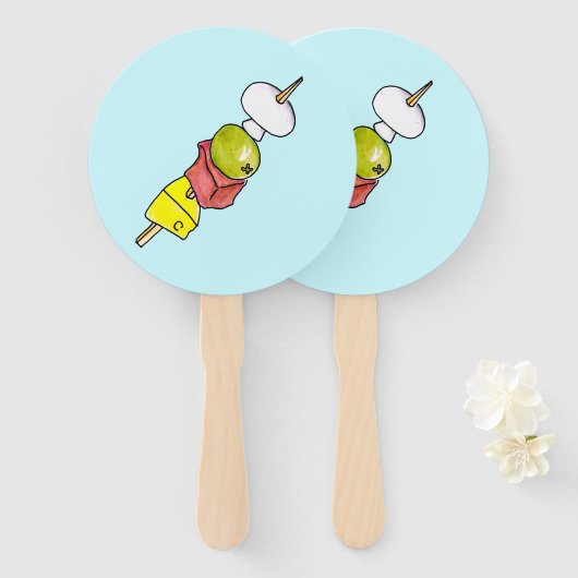 Schuif Handwaaier (Voorkant en achterkant)