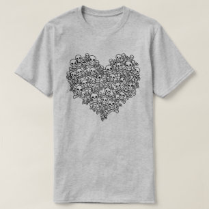 Schuif Heart Outline T-Shirt