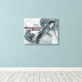 Schuif het dramatische muis CC0395 canvas Afdruk (Insitu (Houten vloer))