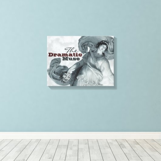 Schuif het dramatische muis CC0395 canvas Afdruk (Insitu (Houten vloer))