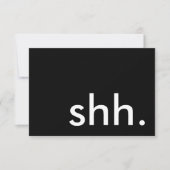 Schuif. Het is een verrassingsfeest! Kaart (Voorkant)