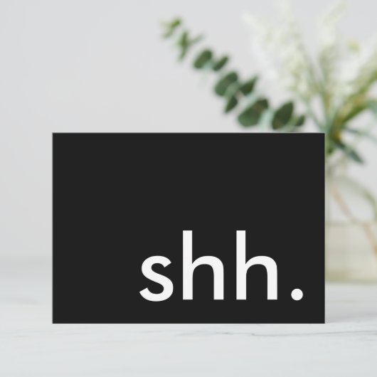 Schuif. Het is een verrassingsfeest! Kaart (Staand voorkant)