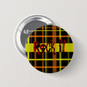 Schuif het! Play Pin Ronde Button 5,7 Cm (Voorkant /achterkant)