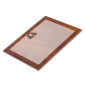 Schuif het pleister op Mahogany Style Decor Notitieblok (Schuin)