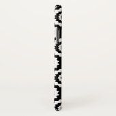 Schuif het zwarte witte zigzagpatroon Case-Mate iPhone case (Achterkant / rechts)