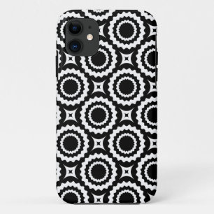 Schuif het zwarte witte zigzagpatroon Case-Mate iPhone case