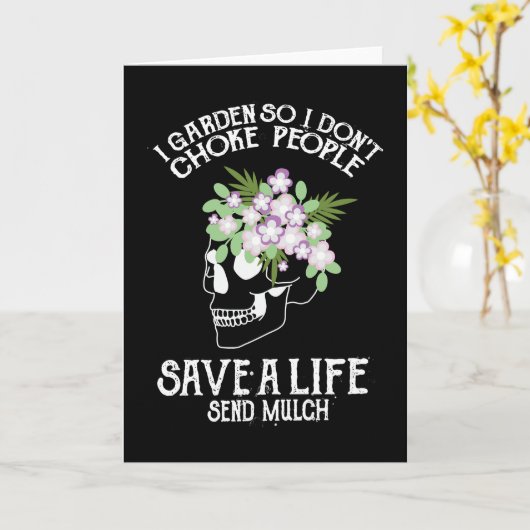 Schuif ik in de tuin zodat ik mensen geen leven ka kaart (Gele Bloem)