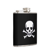 Schuif in Botten Kolf met zwarte omhulling Heupfles (Rechts)