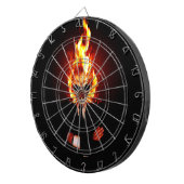 Schuif in brand dartbord (Voorkant Rechts)