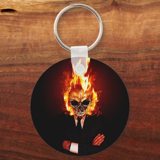 Schuif in brand sleutelhanger (Voorkant)