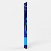Schuif in Dark Blue Hoesje-Mate iPhone Case (Achterkant/rechts)