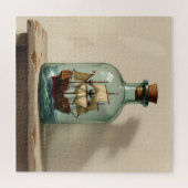 Schuif in een fles legpuzzel (Horizontaal)