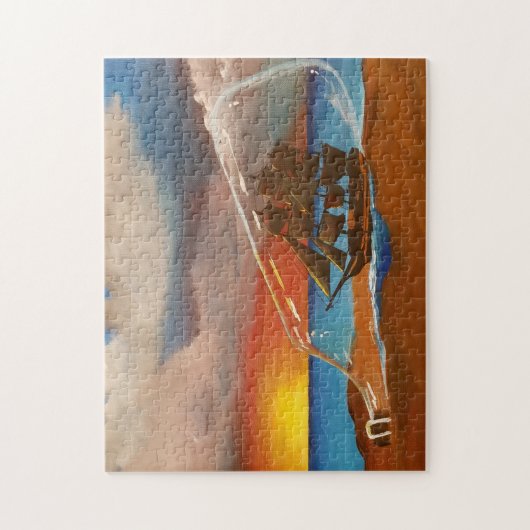 Schuif in een fles legpuzzel (Verticaal)