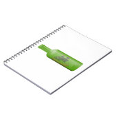 Schuif in een fles notitieboek (Linkerzijde)