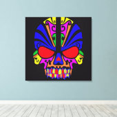 Schuif in kleur canvas afdruk (Insitu (Houten vloer))