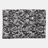 Schuif in zwart-wit. theedoek (Horizontaal)