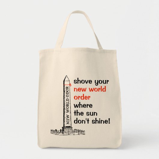 Schuif je NWO-tas Tote Bag (Voorkant)