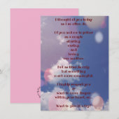 Schuif je schoten naar haar platte Wenskaart (Voorkant / Achterkant)