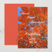 Schuif je schoten naar haar platte Wenskaart (Voorkant / Achterkant)