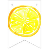 Schuif kind verjaardagsbrander vlaggetjes (Tweede vlag)