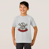 Schuif - Kinderen Basic T-Shirt (Voorkant volledig)